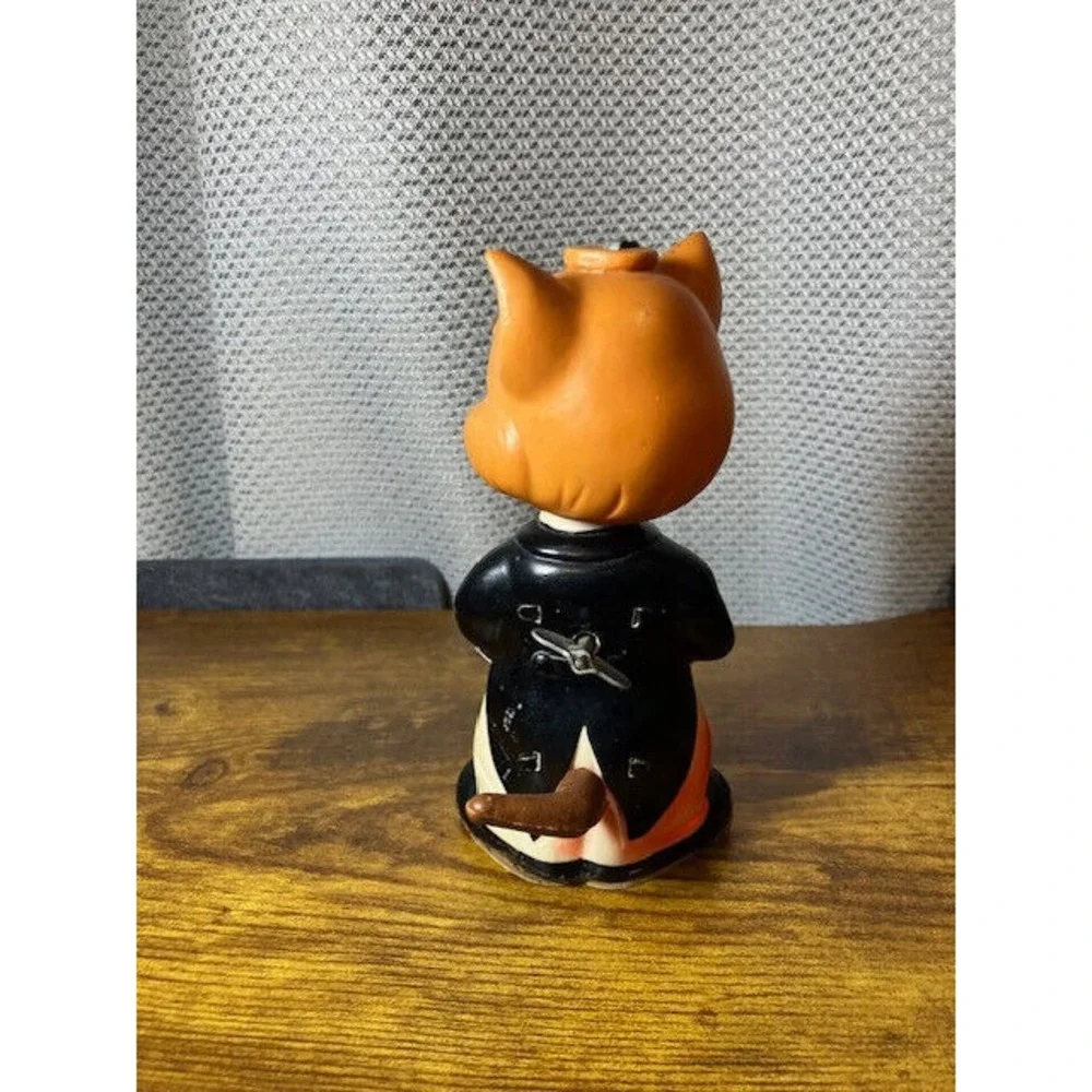 Vintage Wiggle Waggle Cat Wind-Up Toy by Alps Made in‎ Japan Works 6